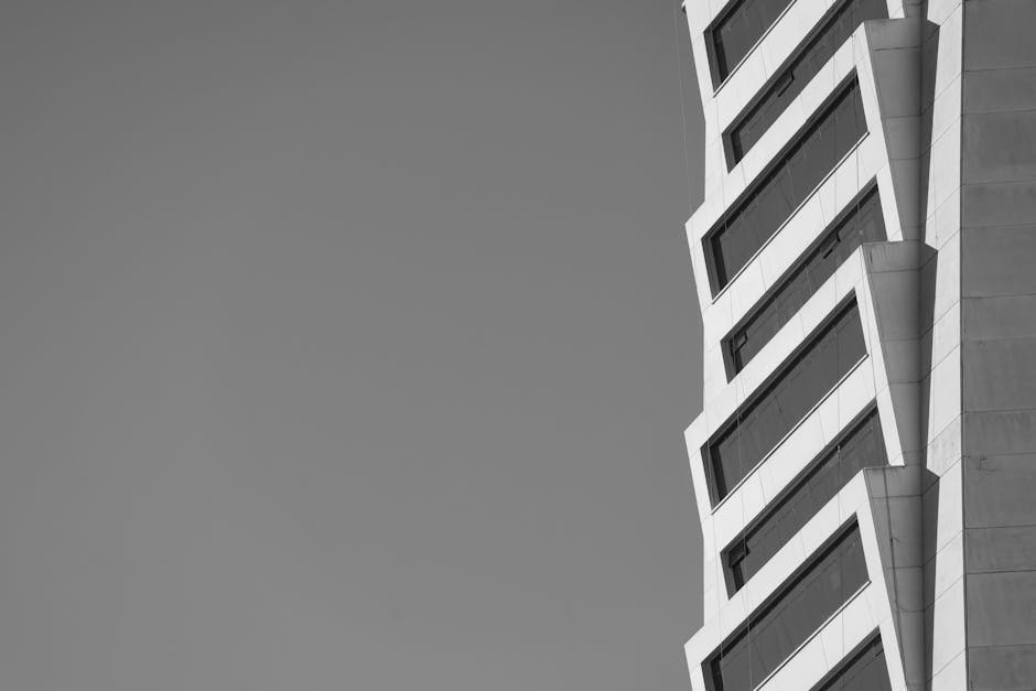 Modern architecture windows